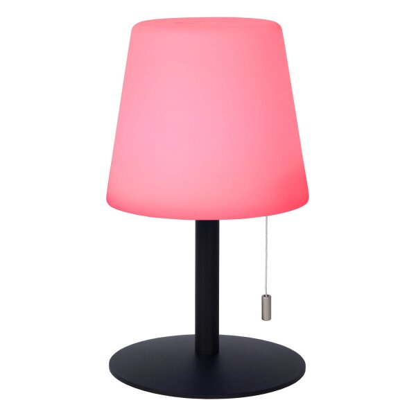 LED Tischlampe Schwarz 3000 K IP44 H:26 cm modern