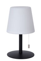 LED Tischlampe Schwarz 3000 K IP44 H:26 cm modern