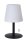LED Tischlampe Schwarz 3000 K IP44 H:26 cm modern