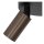 Deckenspot Kaffeebraun GU10 L:25 cm modern edel