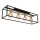 Deckenleuchte Schwarz Messing E27 L:80 cm edel