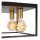 Deckenlampe Metall Schwarz E27 B:36 cm modern