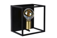 Wandlampe Metall Schwarz E27 L:22 cm modern edel