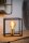 Tischlampe Metall Schwarz E27 H:22 cm modern edel