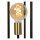 Stehlampe Metall Schwarz E27 H:120 cm modern edel