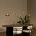LED Pendelleuchte Glas 2700 K L:150 cm Bernstein