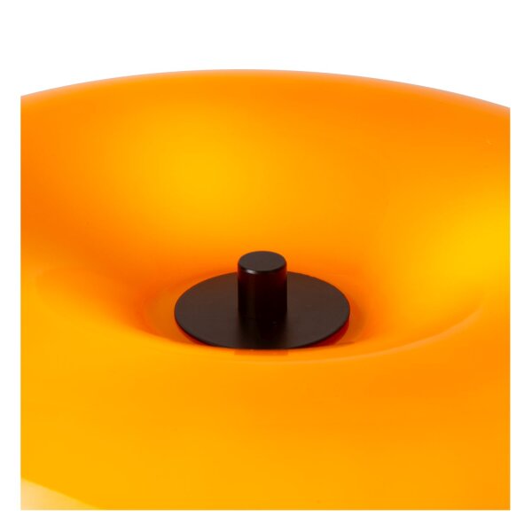 Tischleuchte Glas Schwarz G9 H:37 cm modern edel