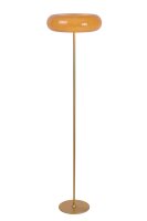 Stehleuchte Messing G9 H:150 cm modern edel rund