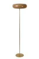 Stehleuchte Messing G9 H:150 cm modern edel rund