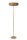Stehleuchte Messing G9 H:150 cm modern edel rund