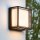 LED Wandleuchte Aluminium Schwarz 3000 K L:17 cm