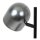 LED Akku Tischleuchte Grau 3000 K H:46 cm edel