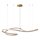 LED Hängelampe Fernbedienung 2200 K 161 cm edel