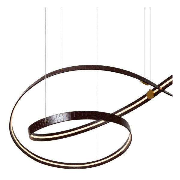 LED Hängelampe Fernbedienung 2200 K B:61 cm edel
