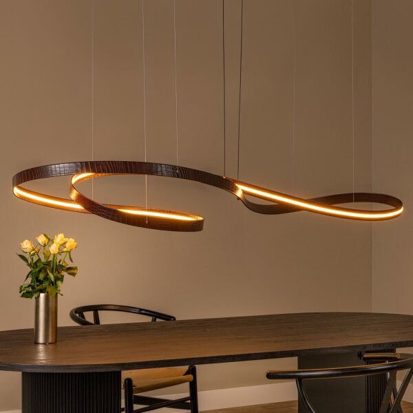 LED Hängelampe Fernbedienung 2200 K B:61 cm edel