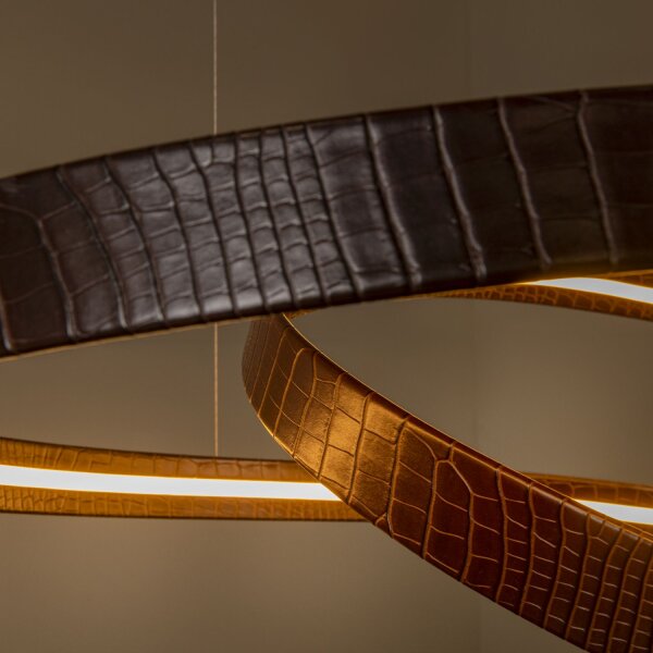 LED Hängelampe Fernbedienung 2200 K B:61 cm edel