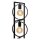 Stehlampe Schwarz E27 H:145 cm Vintage modern edel