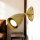 Spot lampe petit laiton massif E27 orientable