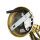 Spot lampe petit laiton massif E27 orientable