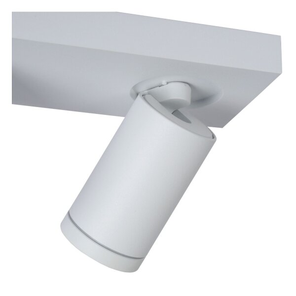 Deckenstrahler flexibel Weiß 2200 K B:38 cm edel
