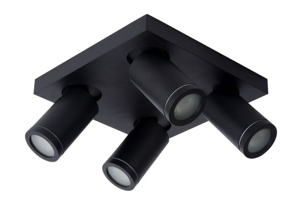 Deckenstrahler Metall Schwarz 2200 K B:24 cm edel