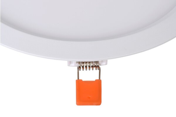LED Deckenlampe Aluminium Weiß 3000 K B:22 cm edel