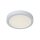 LED Deckenlampe Aluminium Weiß 3000 K B:22 cm edel