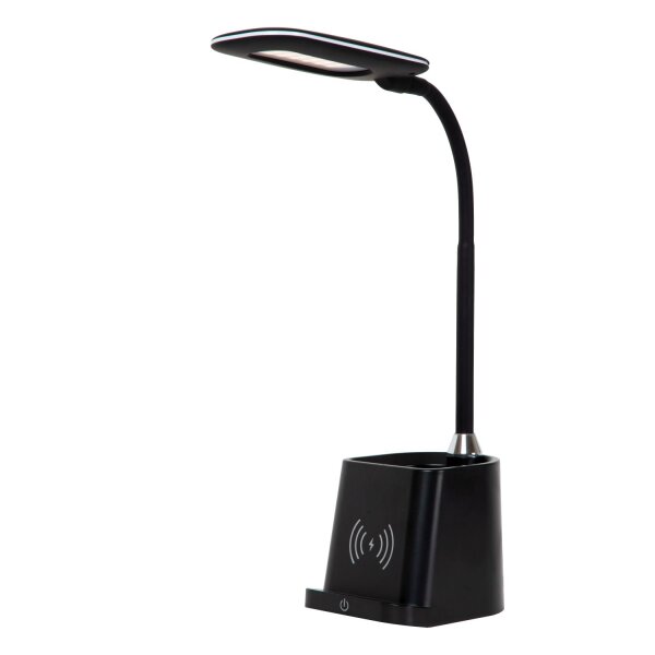 LED Schreibtischleuchte Schwarz 3000 K H:45 cm