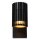 Wandlampe Schwarz GU10 L:11 cm modern edel rund