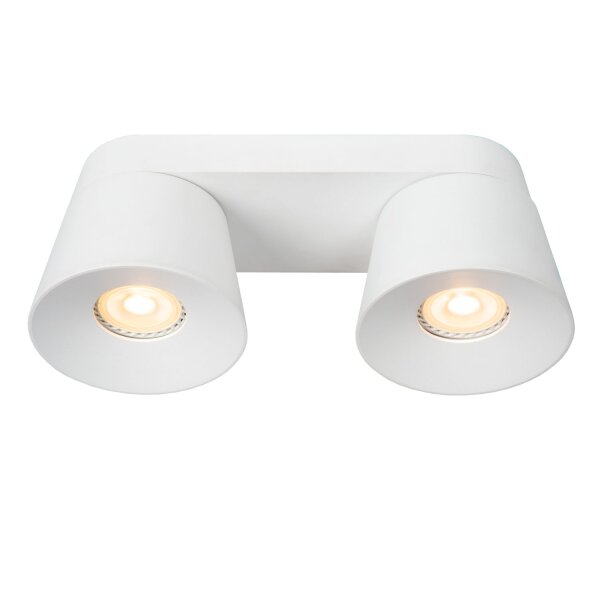 Deckenstrahler Metall Weiß GU10 L:22 cm modern