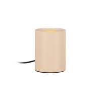 Tischleuchte Metall Taupe 2700 K H:12 cm modern