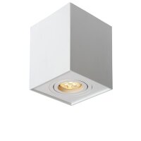 Aufbaustrahler Weiß GU10 B:9 cm modern