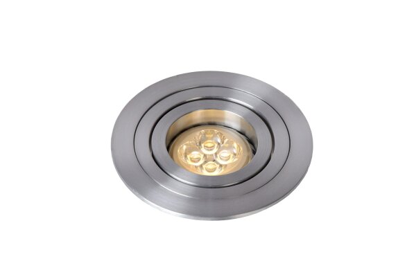 Einbaustrahler Aluminium Chrom GU10 Ø9 cm modern