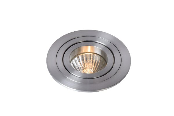 Einbaustrahler Aluminium Chrom GU10 Ø9 cm modern