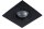 Einbauleuchte Aluminium Schwarz GU10 L:9 cm edel