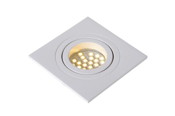 Einbaustrahler flexibel Weiß GU10 B:9 cm modern