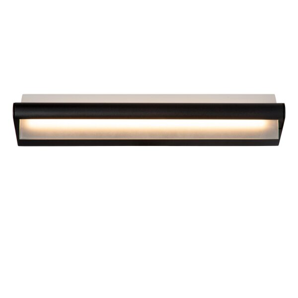 LED Wandleuchte Schwarz 3000 K IP44 L:45 cm edel