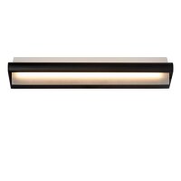 LED Wandleuchte Schwarz 3000 K IP44 L:45 cm edel
