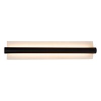 LED Wandleuchte Schwarz 3000 K IP44 L:45 cm edel