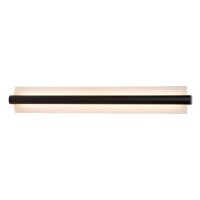 LED Wandlampe Schwarz 3000 K IP44 L:60 cm edel