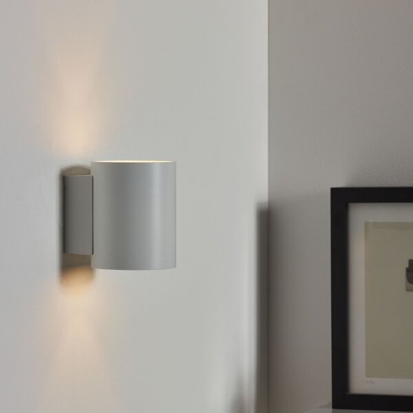 Wandlampe Up Down Weiß G9 H:10 cm modern edel