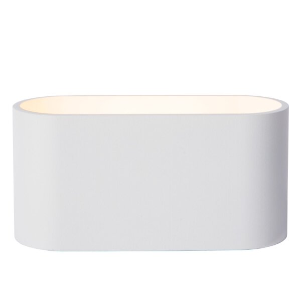 Wandlampe Weiß G9 Up Down L:16 cm modern edel