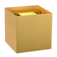 Wandleuchte flexibel Gold 2700 K G9 L:9 cm edel