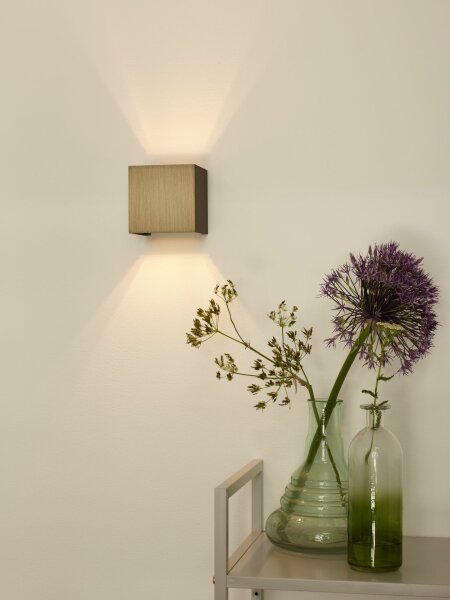 Wandlampe verstellbar Rost 2700 K G9 H:9 cm edel