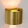 Wandlampe Up Down Messing 2700 K G9 B:13 cm edel