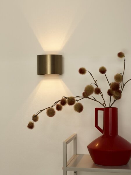 Wandlampe flexibel Rost 2700 K G9 B:13 cm Up Down