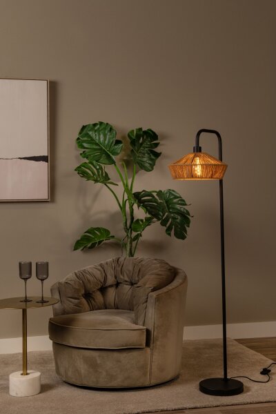 Stehleuchte Papierschirm E27 150 cm modern edel