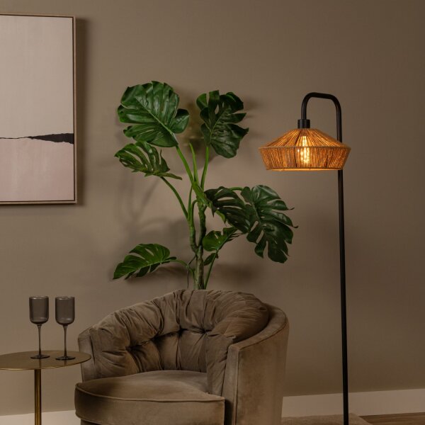 Stehleuchte Papierschirm E27 150 cm modern edel