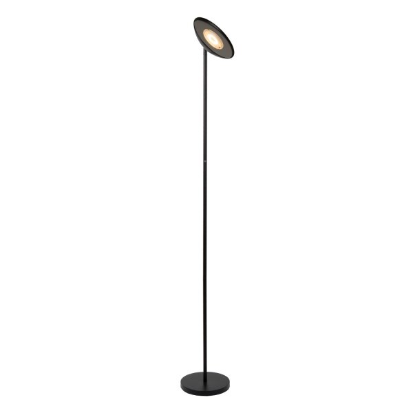 LED Deckenfluter Schwarz 3000 K H:180 cm modern