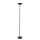 LED Deckenfluter Schwarz 3000 K H:180 cm modern